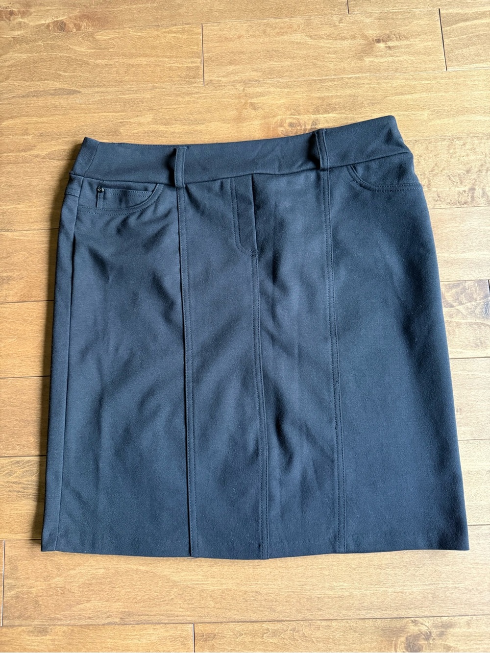 Black Pencil Skirt - Pull Up